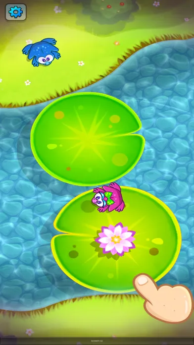 Screenshot di Silly Pads - Ribbit Romance