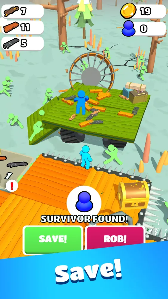 Zombie Raft Screenshots