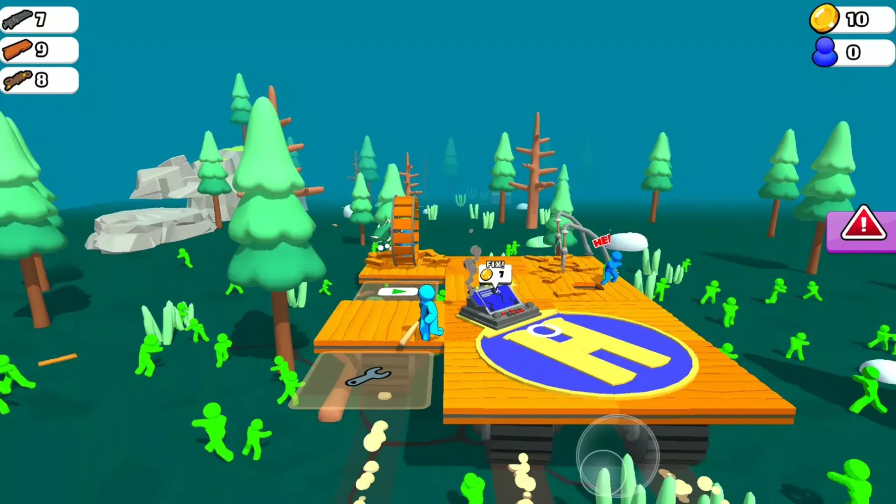 Zombie Raft Screenshots