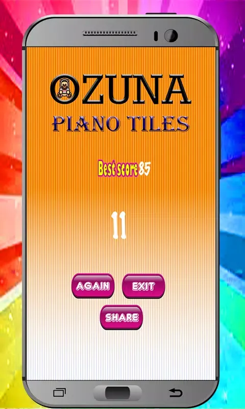 Tangkapan skrin Ozuna Piano Game Pro