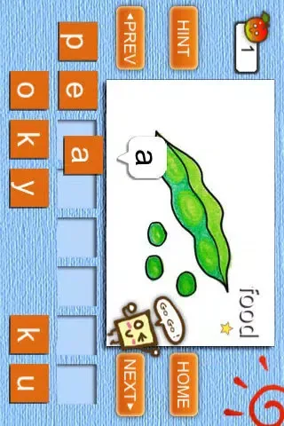 Ảnh chụp màn hình của Kids Vocab Lite