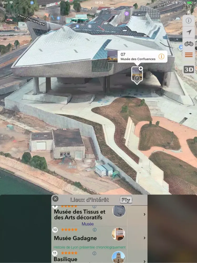 LYON 3D iPad  Screenshots