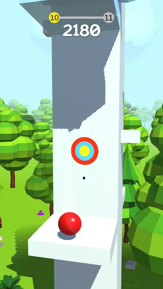 Ảnh chụp màn hình của Pokey Hoops 3D - Pong Masters