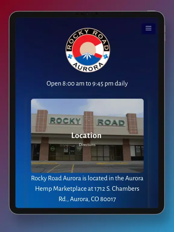Zrzuty ekranu Rocky Road Aurora app iPad 