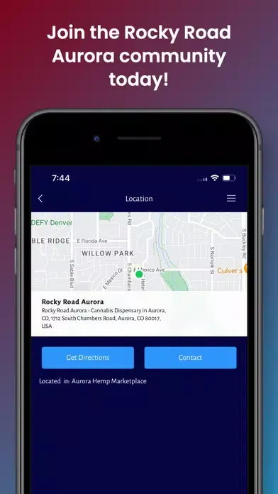 Zrzuty ekranu Rocky Road Aurora app