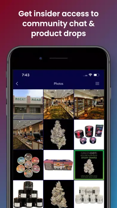 Zrzuty ekranu Rocky Road Aurora app
