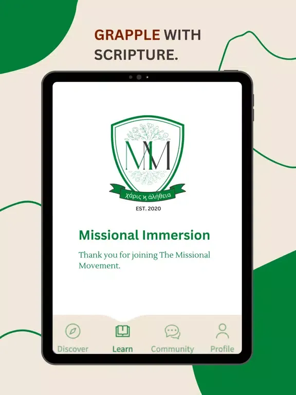 Missional iPad 应用截图