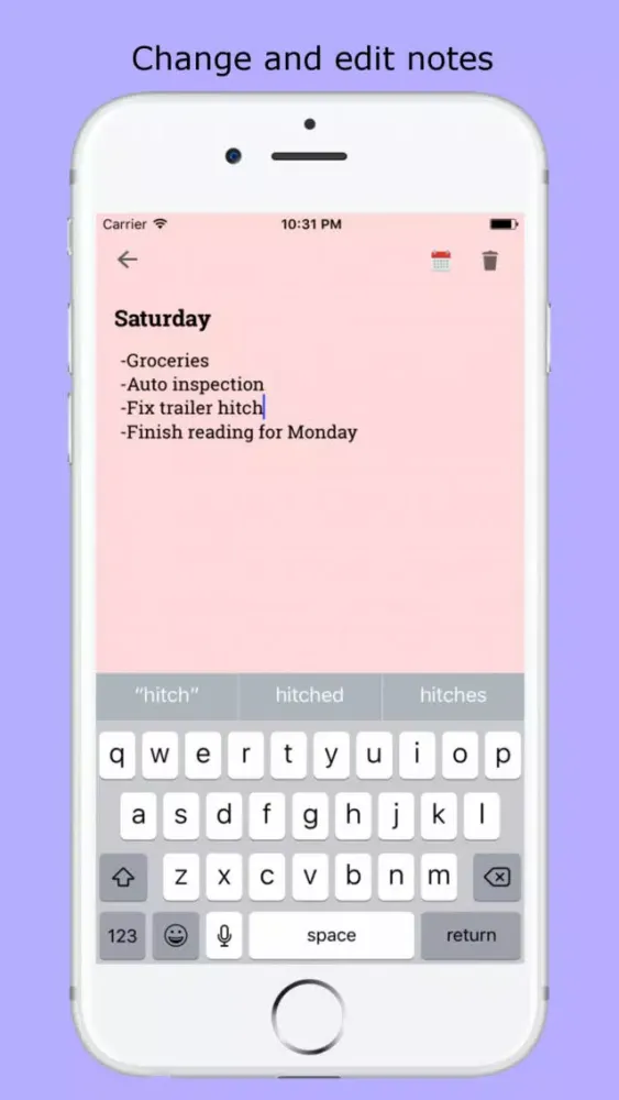 Notecal- Take notes, schedule! स्क्रीनशॉट