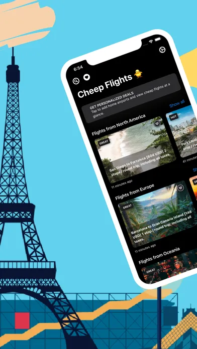 Cheap Flight Deals by Cheep স্ক্রিনশট