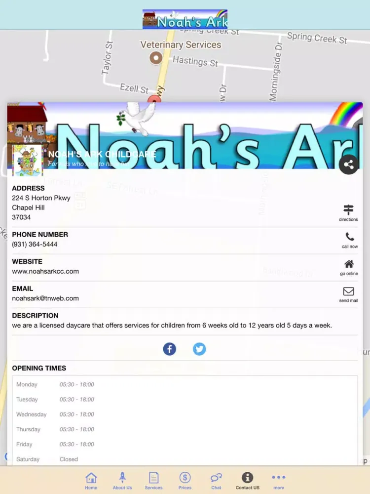 Captures d'écran de Noah's Ark Childcare App iPad 