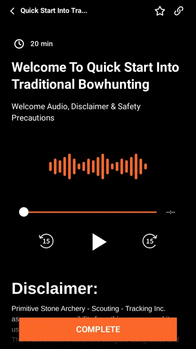 Скриншоты The Traditional Bowhunting App
