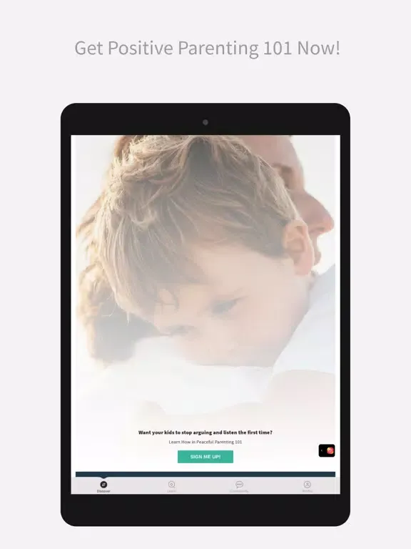 Screenshot di Positive Parenting 101 iPad 