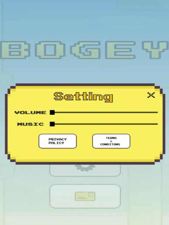 Tangkapan layar Bogey Game iPad 
