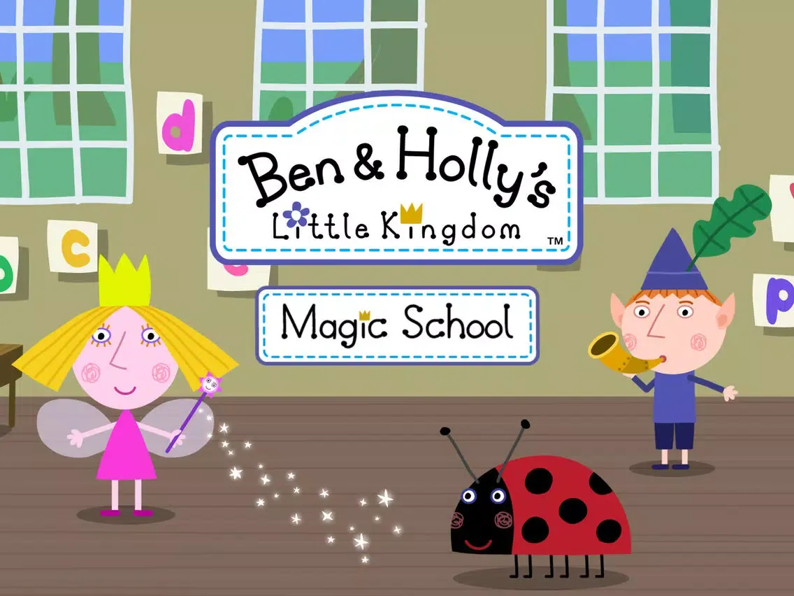 Tangkapan layar Ben and Holly: Magic School iPad 