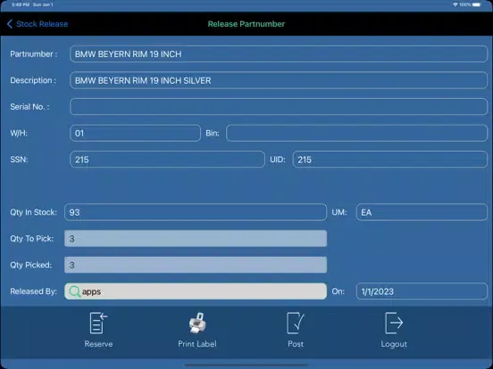 StockRelease 2023.1.01 iPad  স্ক্রিনশট