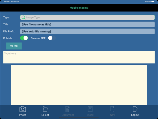 Скриншоты MobileImaging 2021.2.0 Fokker iPad 