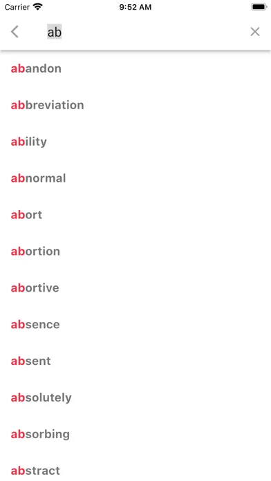 Capturas de tela do IELTS Collocation