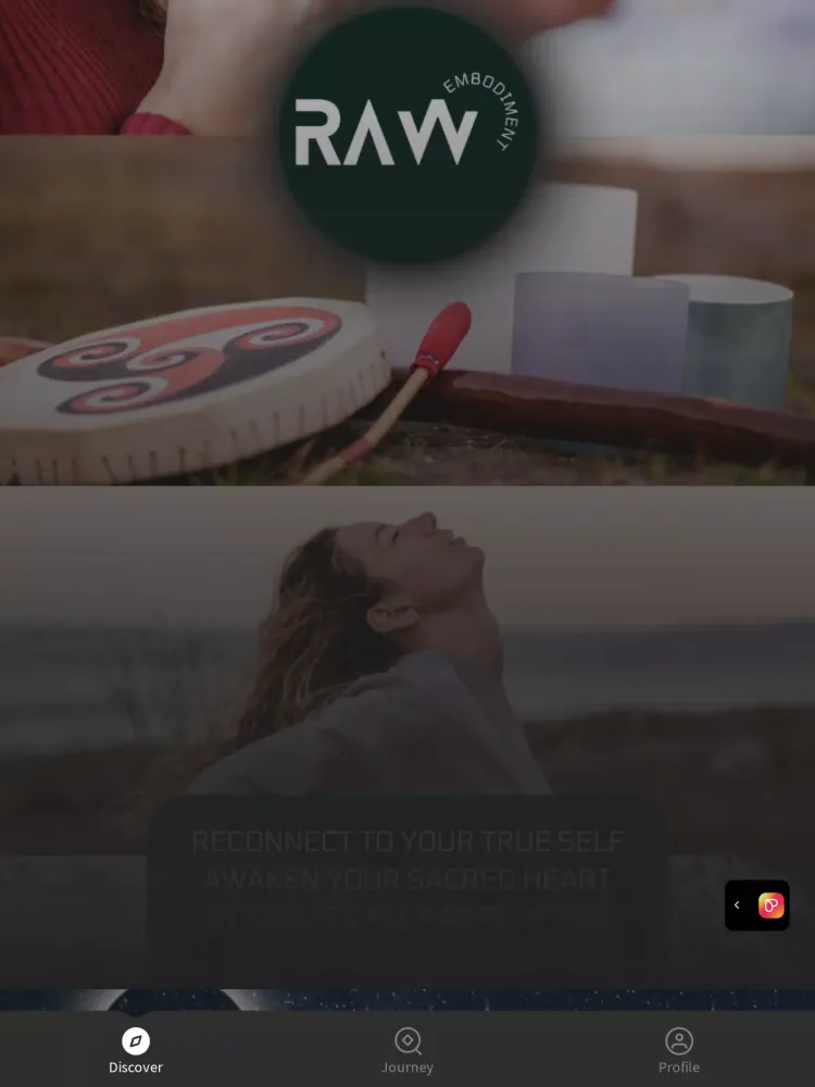 Tangkapan skrin Embodied Love App