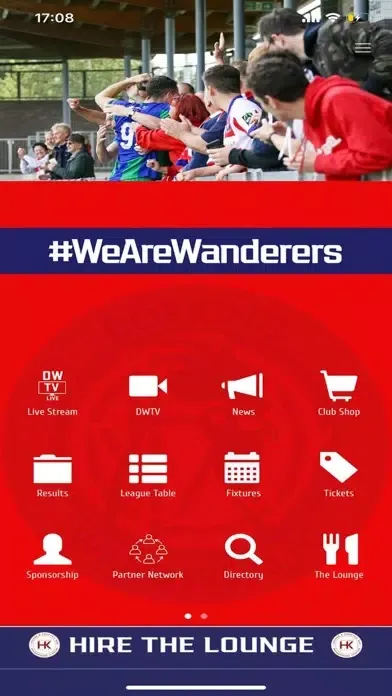 Capturas de pantalla de Dorking Wanderers FC