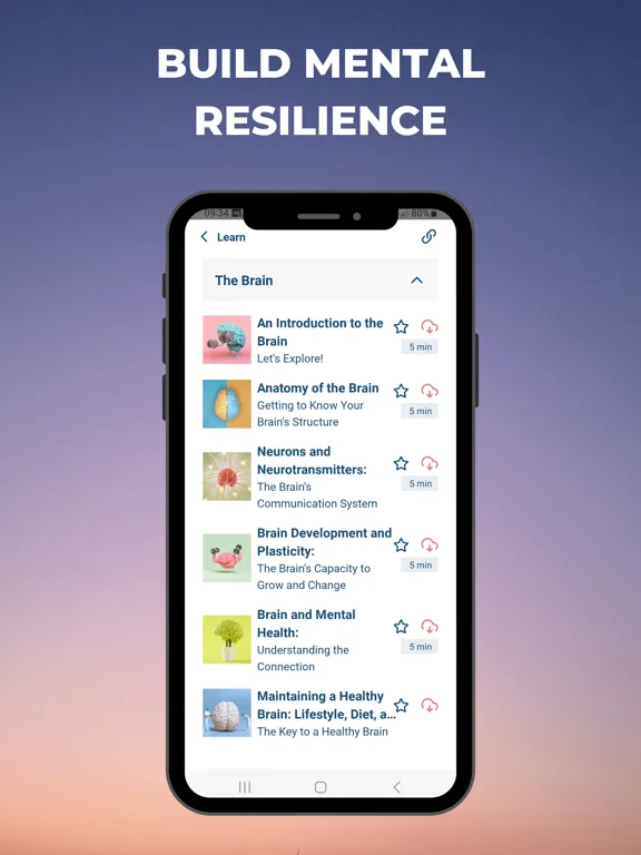Capturas de pantalla de Calmer Minds iPad 