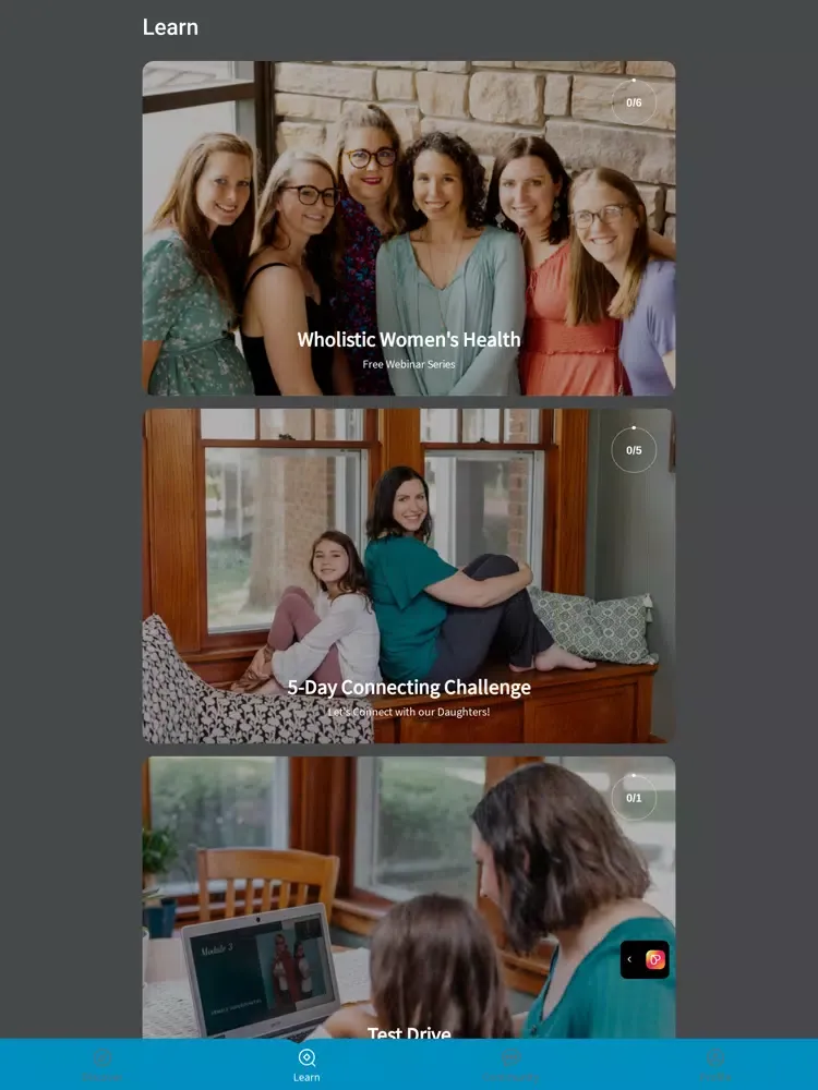 Ashwood FertilityCare iPad  Screenshots