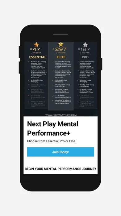 Next Play Mental Performance+ Screenshots