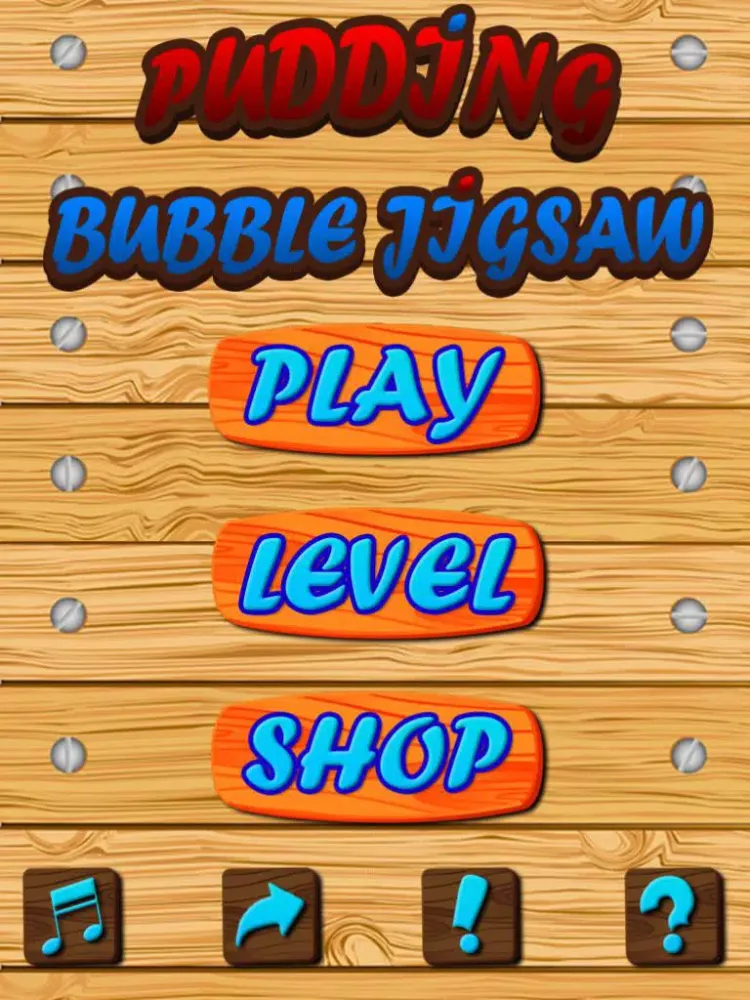 Pudding Bubble Jigsaw iPad  スクリーンショット
