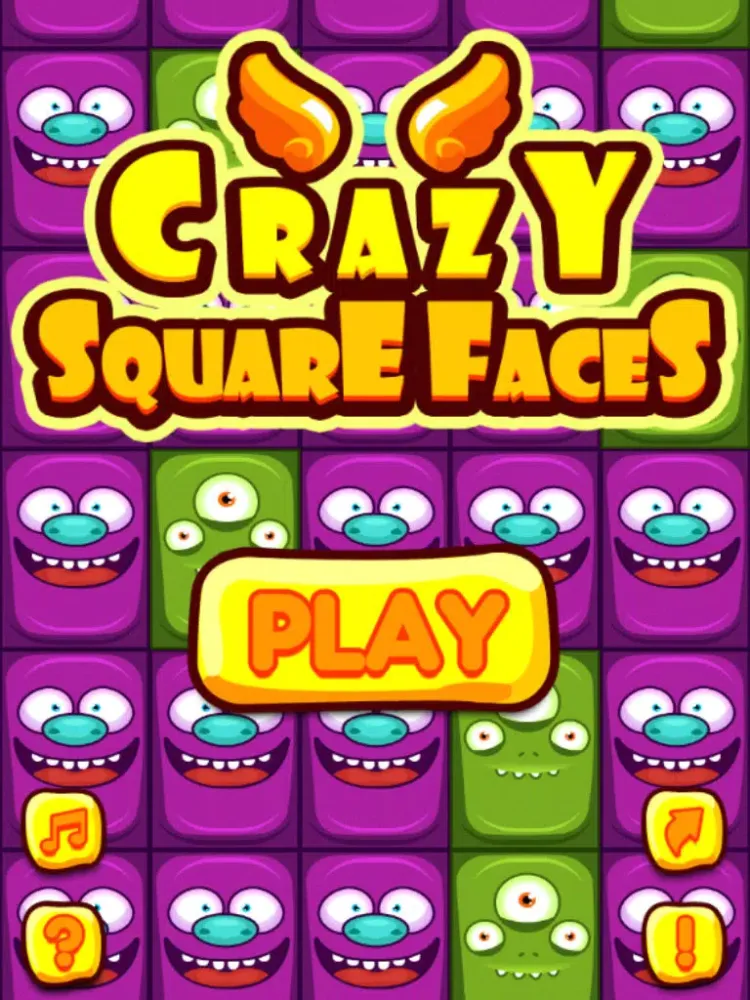 Crazy Square Faces iPad 應用截圖