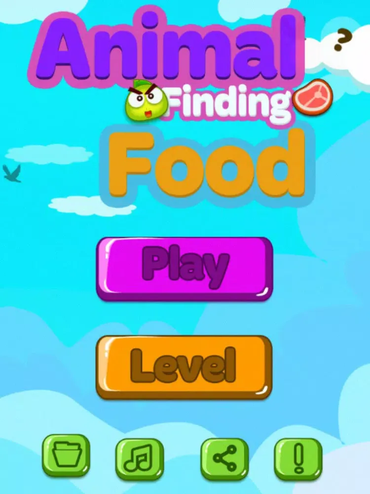 Animal Finding Food iPad 应用截图