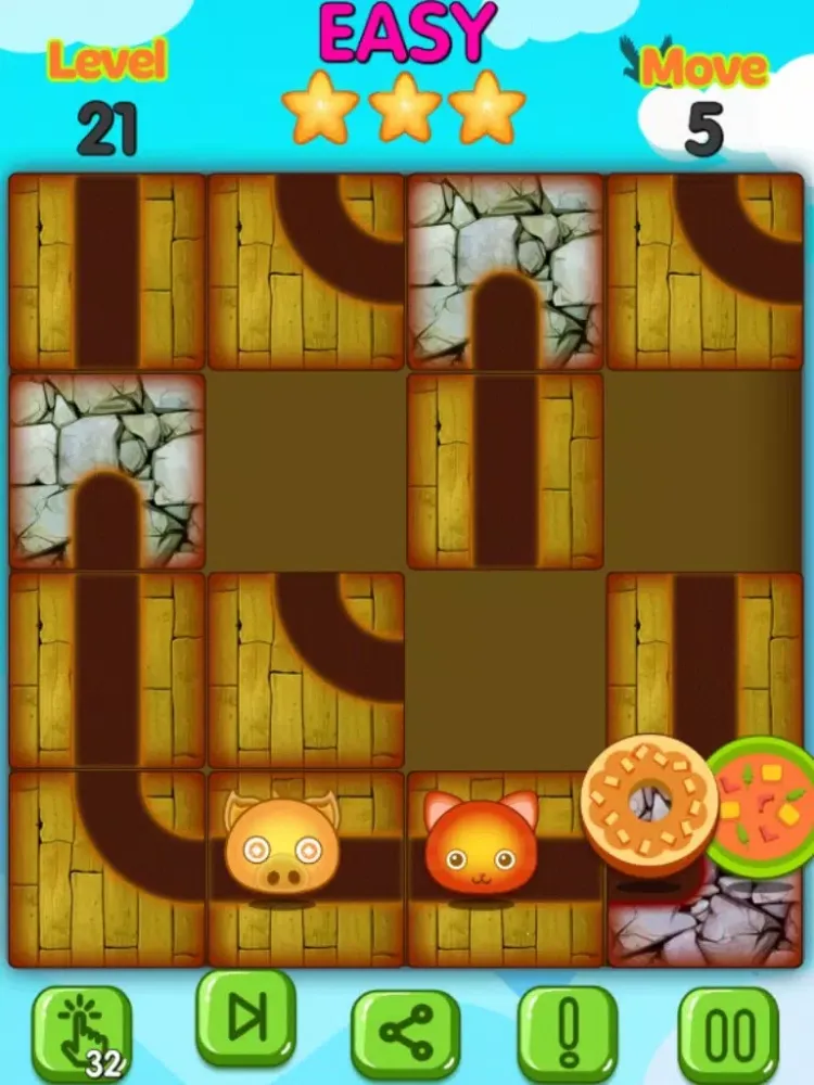 Animal Finding Food iPad 应用截图