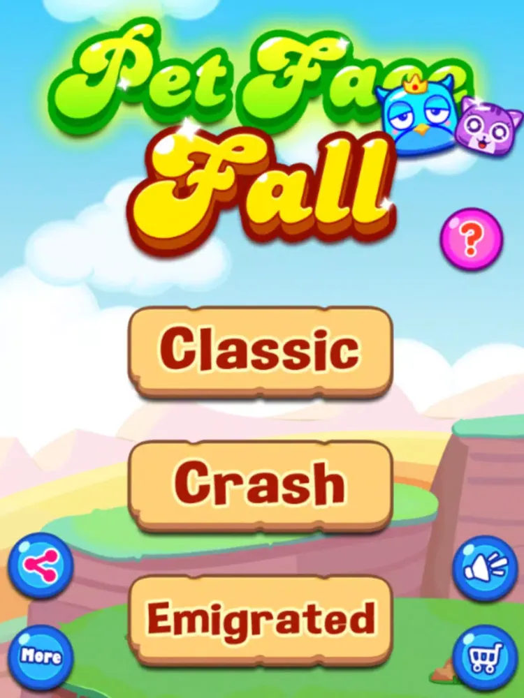 Pet Face Fall iPad  স্ক্রিনশট