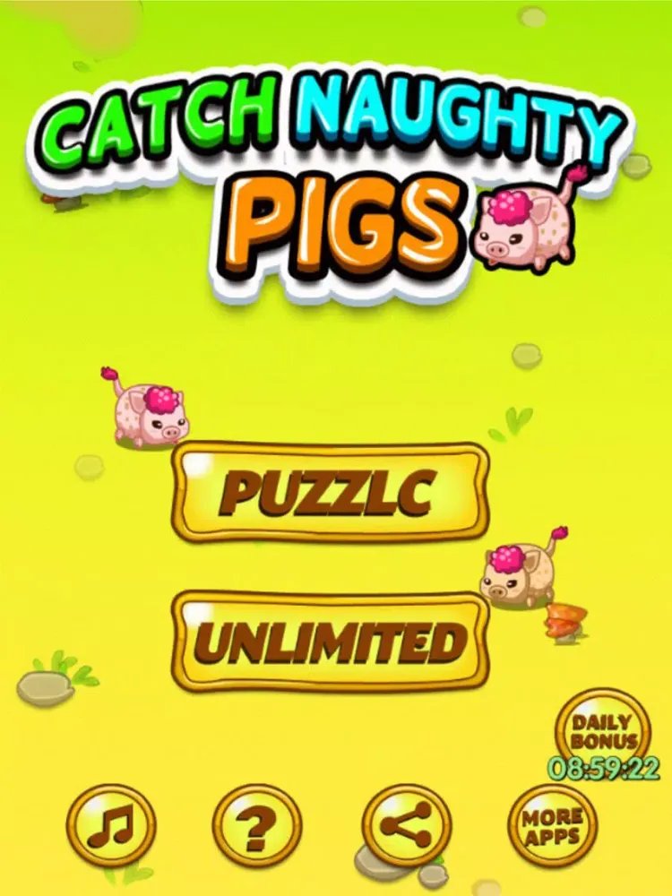 Скриншоты Catch Naughty Pigs iPad 
