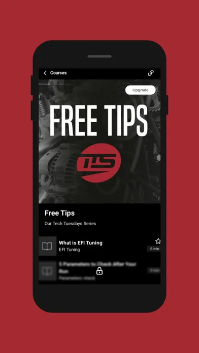 The Tuning School App Screenshots