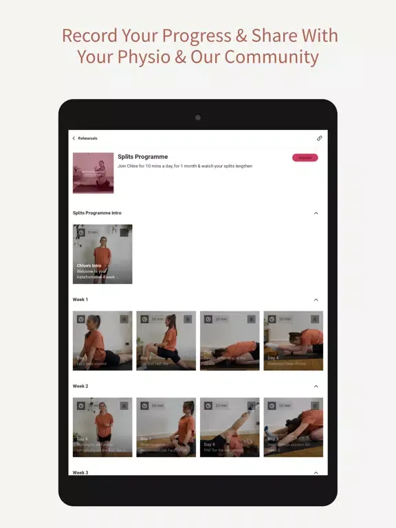 Screenshot di Prehab Performance Specialists iPad 