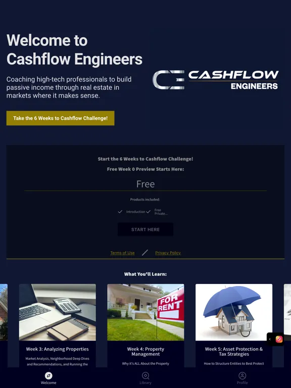 Cashflow Engineers iPad 應用截圖