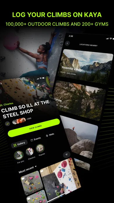صور KAYA: THE CLIMBER’S APP