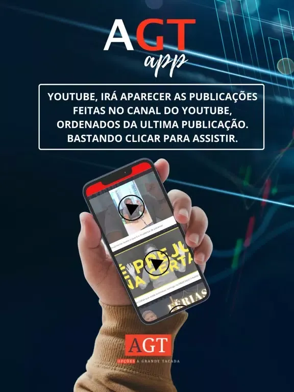 Capturas de tela do AGT APP iPad 