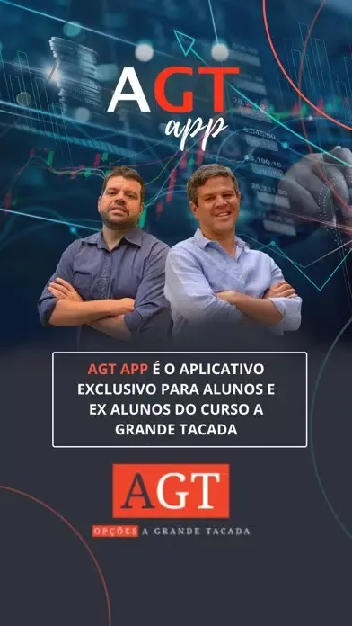 Capturas de tela do AGT APP