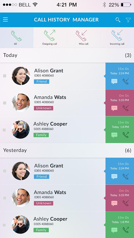 Call History Manager Screenshots1