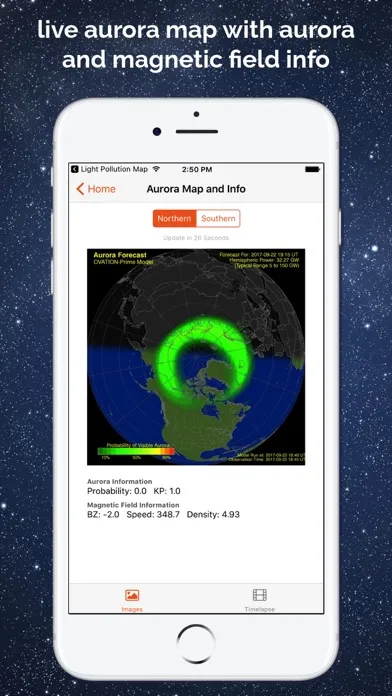 Скриншоты Light Pollution Map - Dark Sky