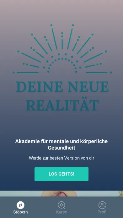 Capturas de tela do Deine neue Realität