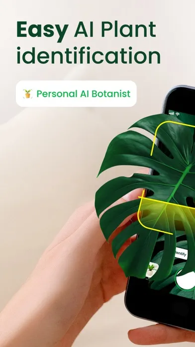 Captures d'écran de AI Plant Finder: Identify Scan