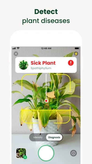 Captures d'écran de AI Plant Finder: Identify Scan