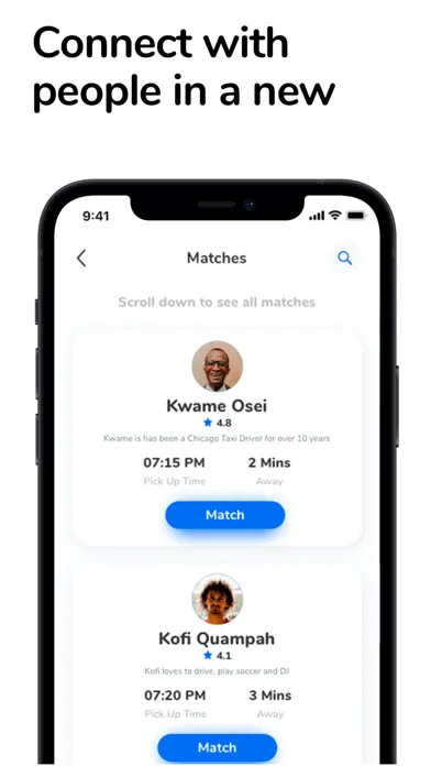 PaalUp: Ridesharing Simplified Screenshots