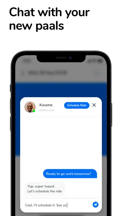 PaalUp: Ridesharing Simplified Screenshots