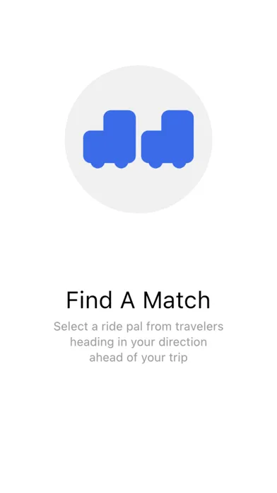 PaalUp: Ridesharing Simplified Screenshots