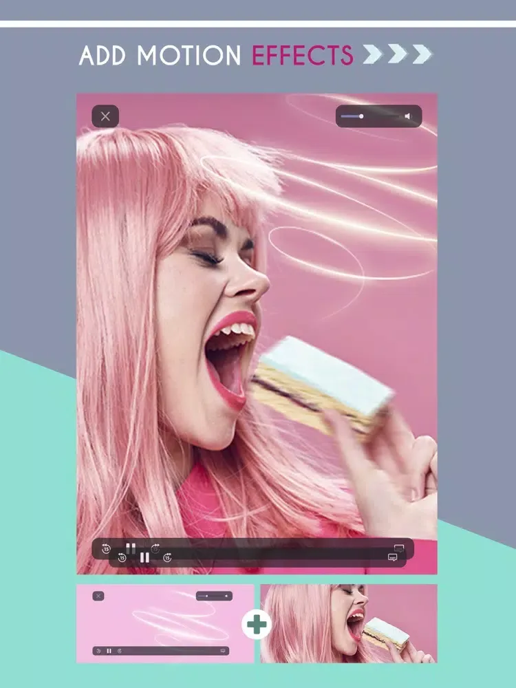 Live Photo – Motion Effects iPad  Screenshots