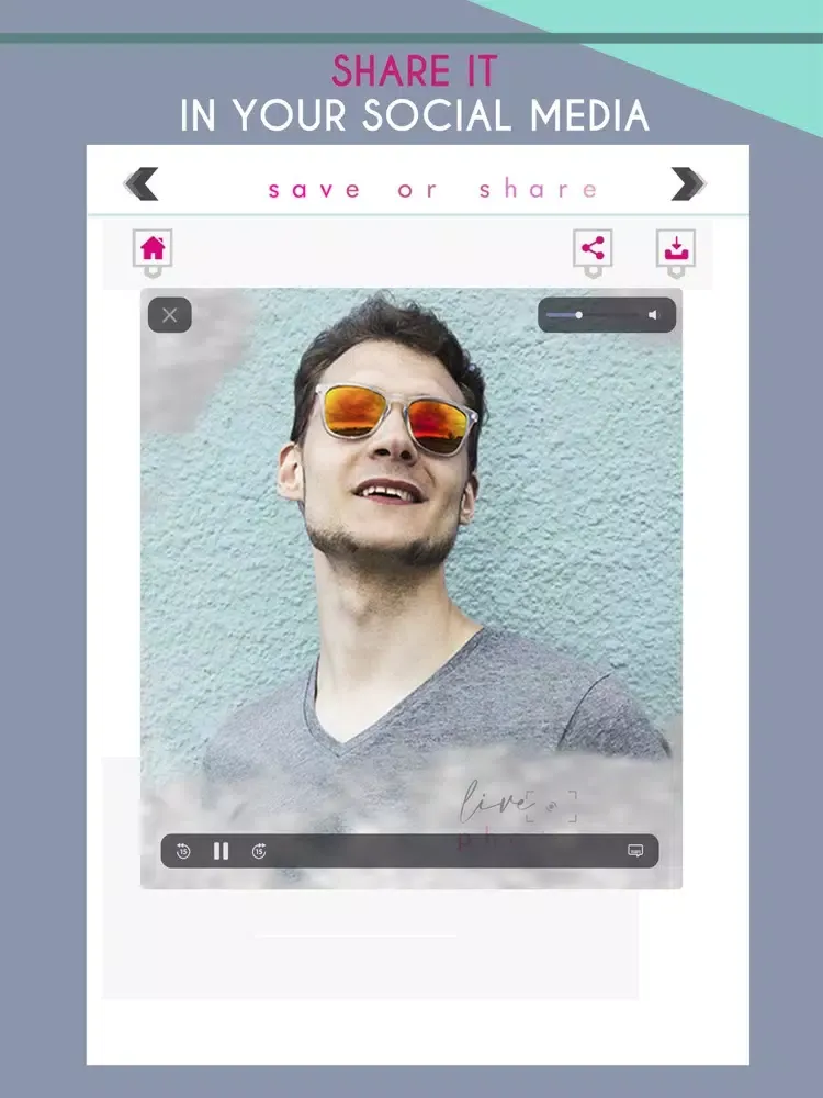 Live Photo – Motion Effects iPad  Screenshots