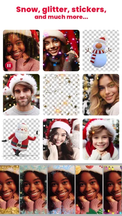 Xmas Edit Pro - Video Effects স্ক্রিনশট