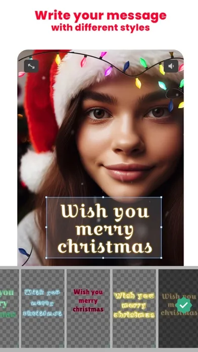 Xmas Edit Pro - Video Effects স্ক্রিনশট
